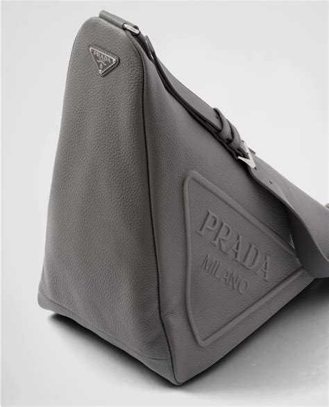 prada 2vy007|Leather Prada Triangle bag.